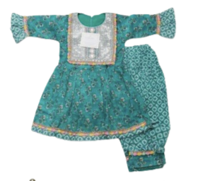 Elegant Mauve Embroidered Girls' Salwar Kameez#4