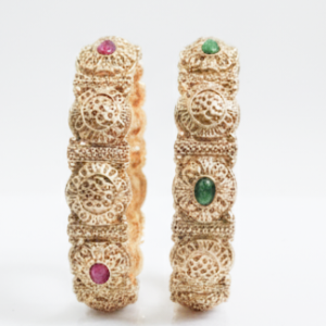 Cuff Bangle(Stone-Set Kada)
